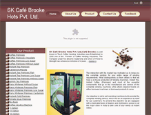 Tablet Screenshot of cafebrookehots.com